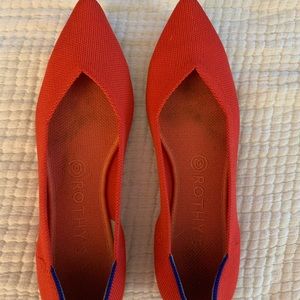 Rothy’s flats- bright red